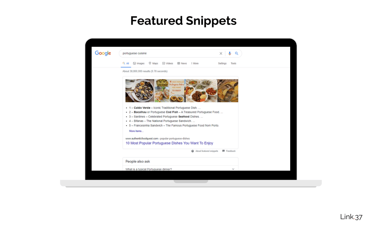 Featured snippets