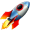 rocket icon